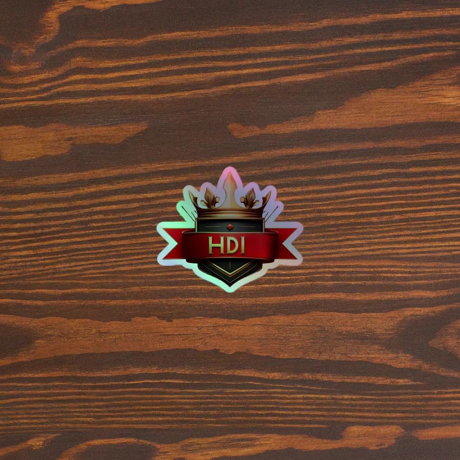 HDI Logo - Holographic Sticker product image (3)