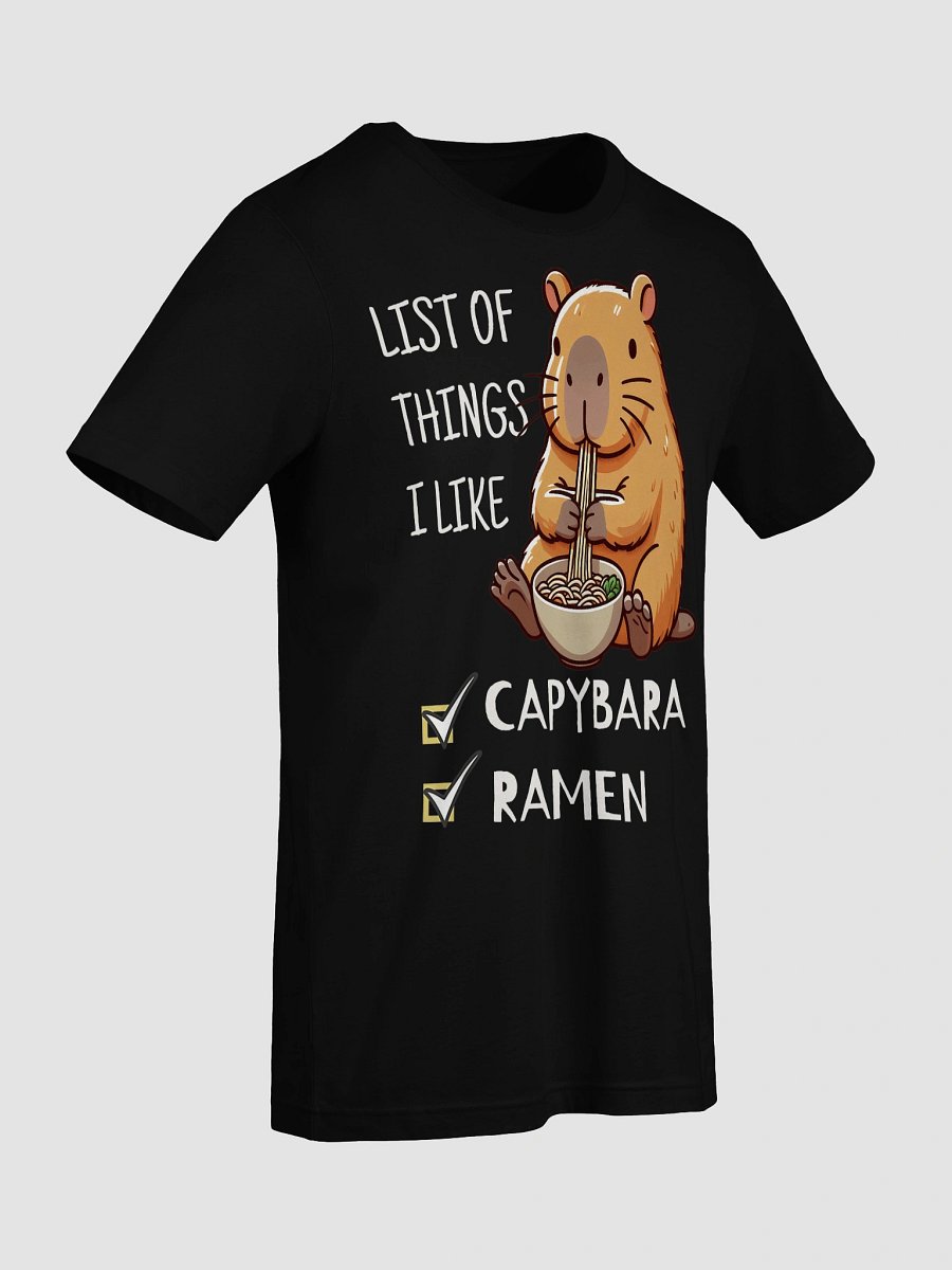 Capybara Ramen Lover T-Shirt product image (9)