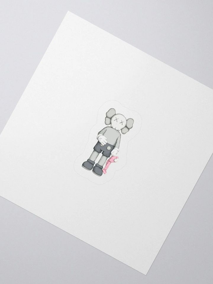 Skullie Plush Kiss Cut Stickers product image (4)