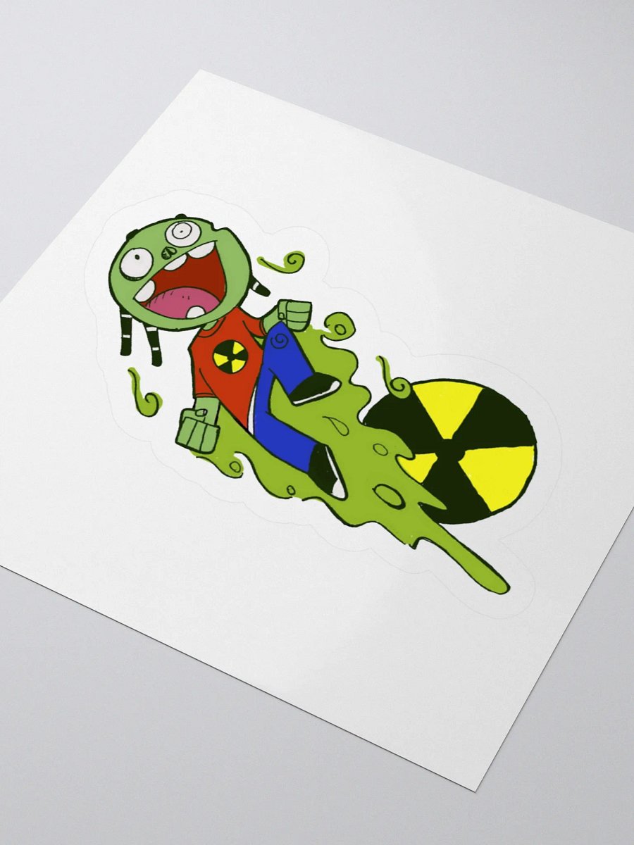 Toxic Zombie Sticker product image (5)