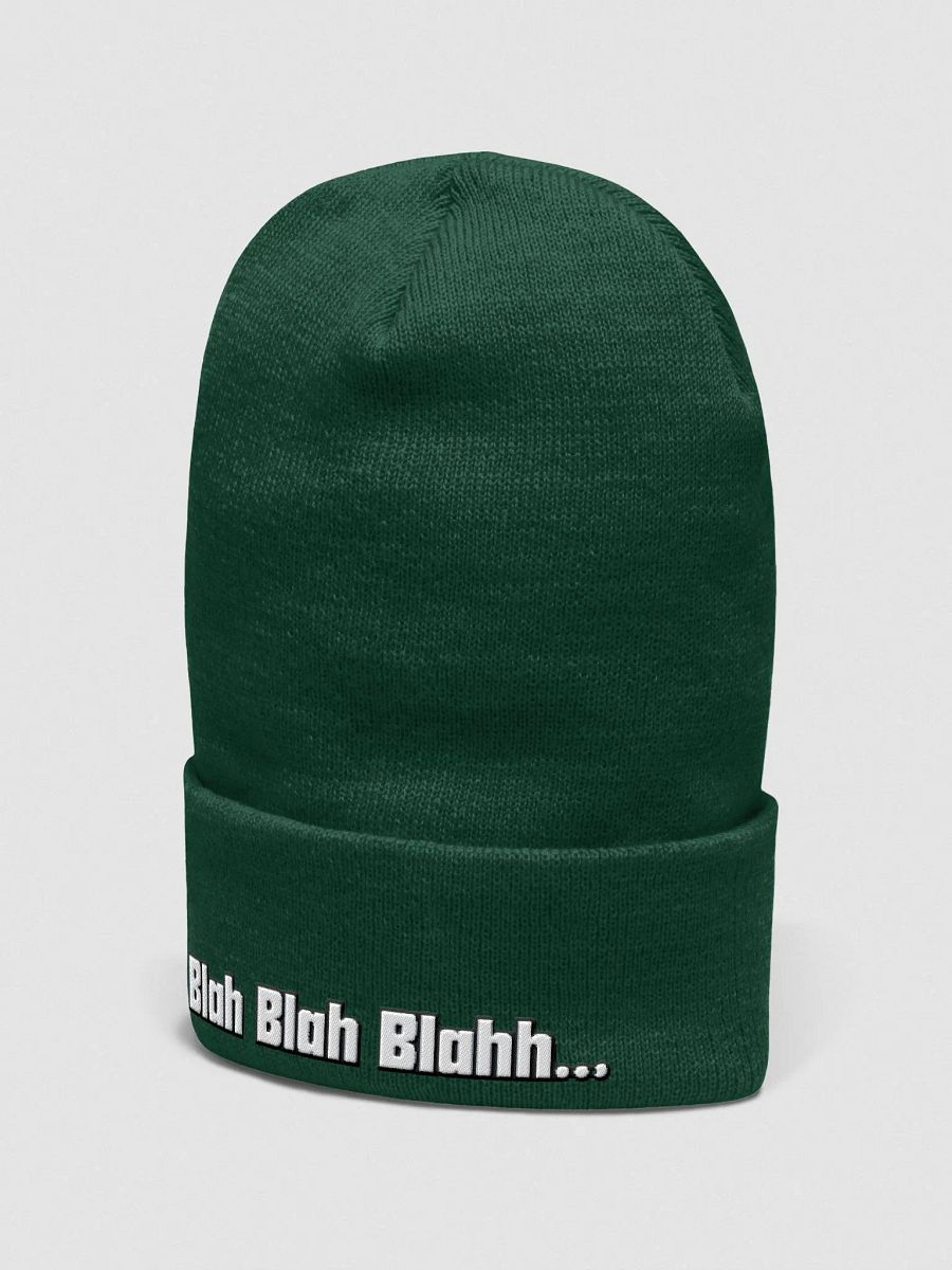 Blah blah blah beanie product image (39)