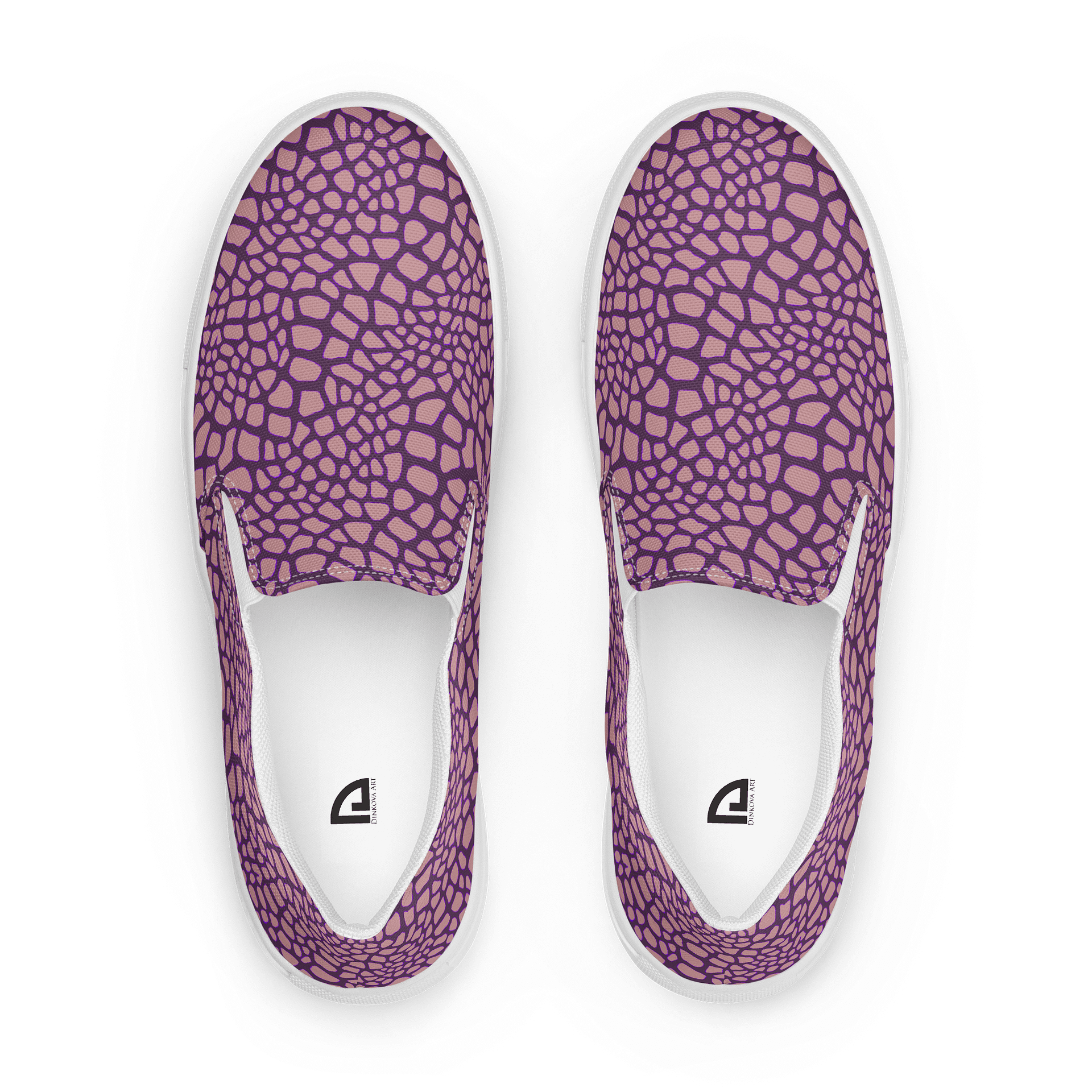 Purple Giraffe Canvas Shoes product image (1)