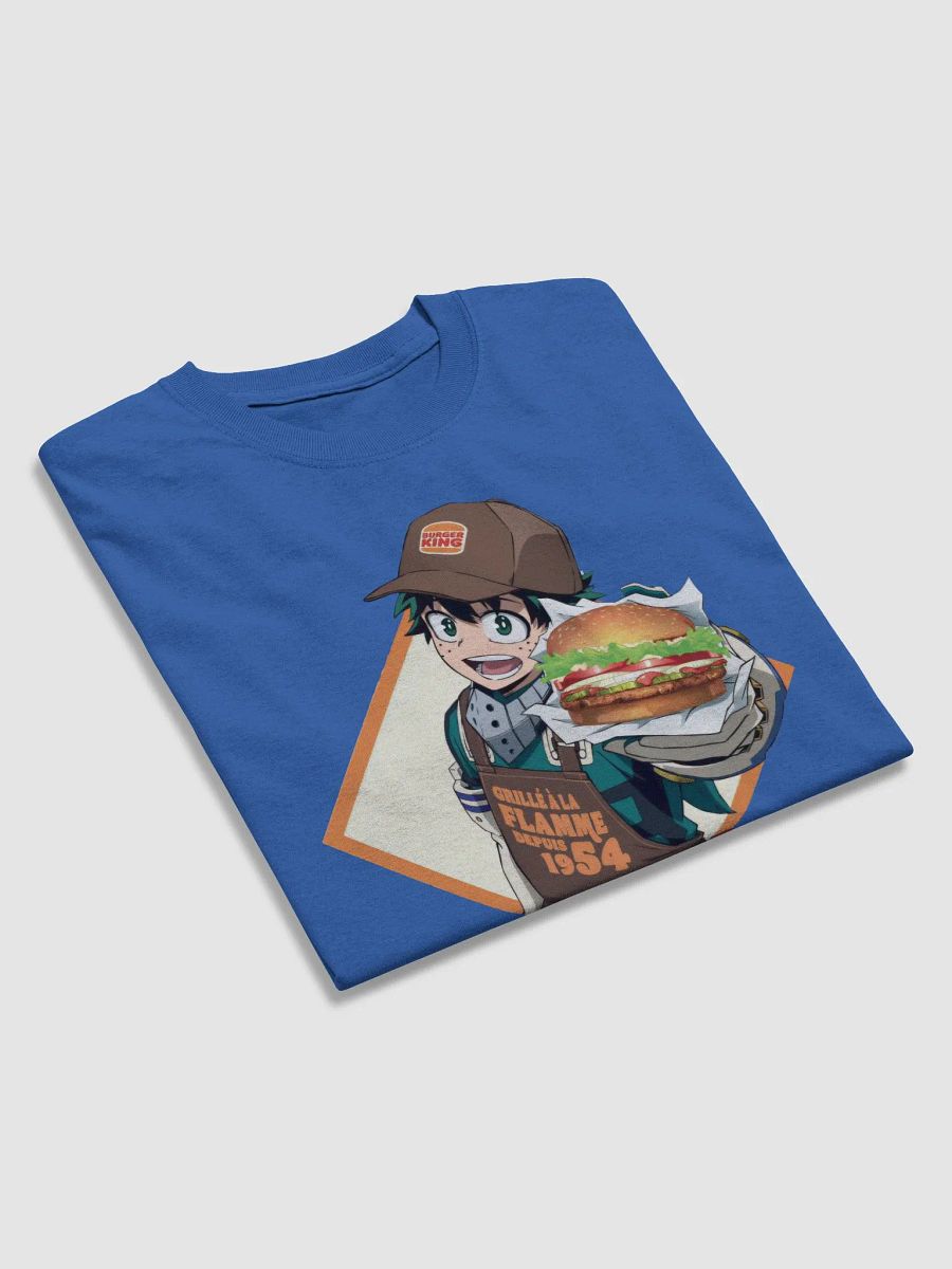 My Flame Academia Deku Burger King Unisex Shirt product image (4)