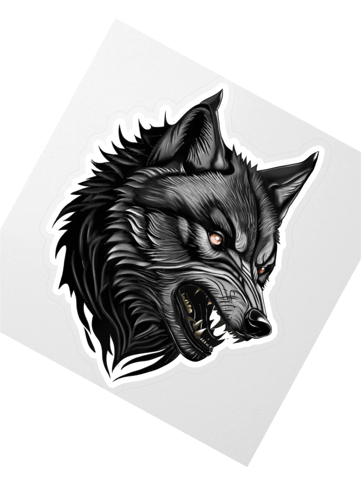 Wild Torment Kiss-Cut Stickers - Wolf product image (2)