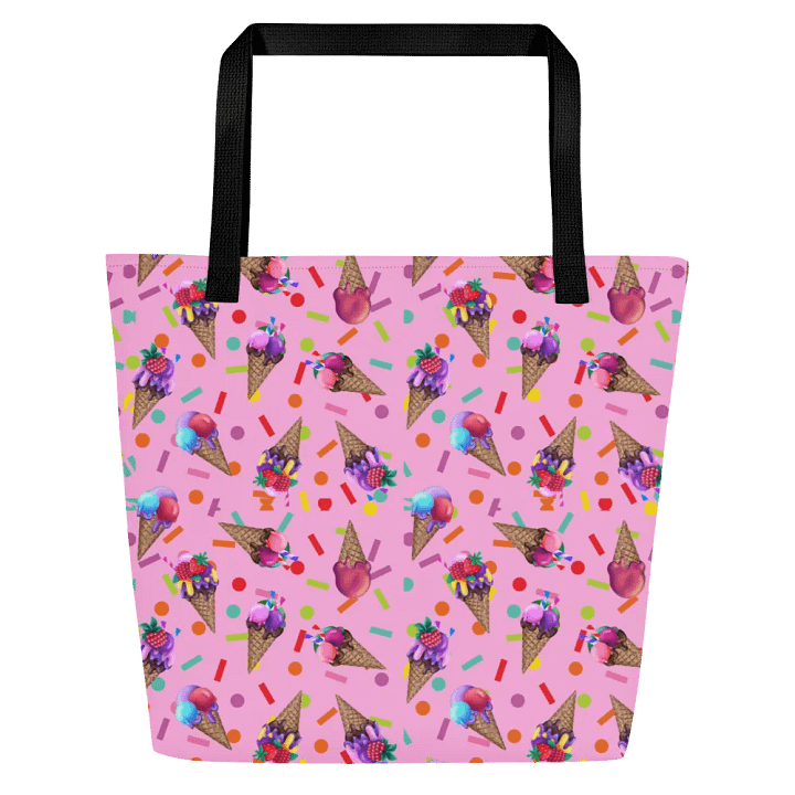 Pink candy delight tote bag for young ladies daughters girls product image (1)