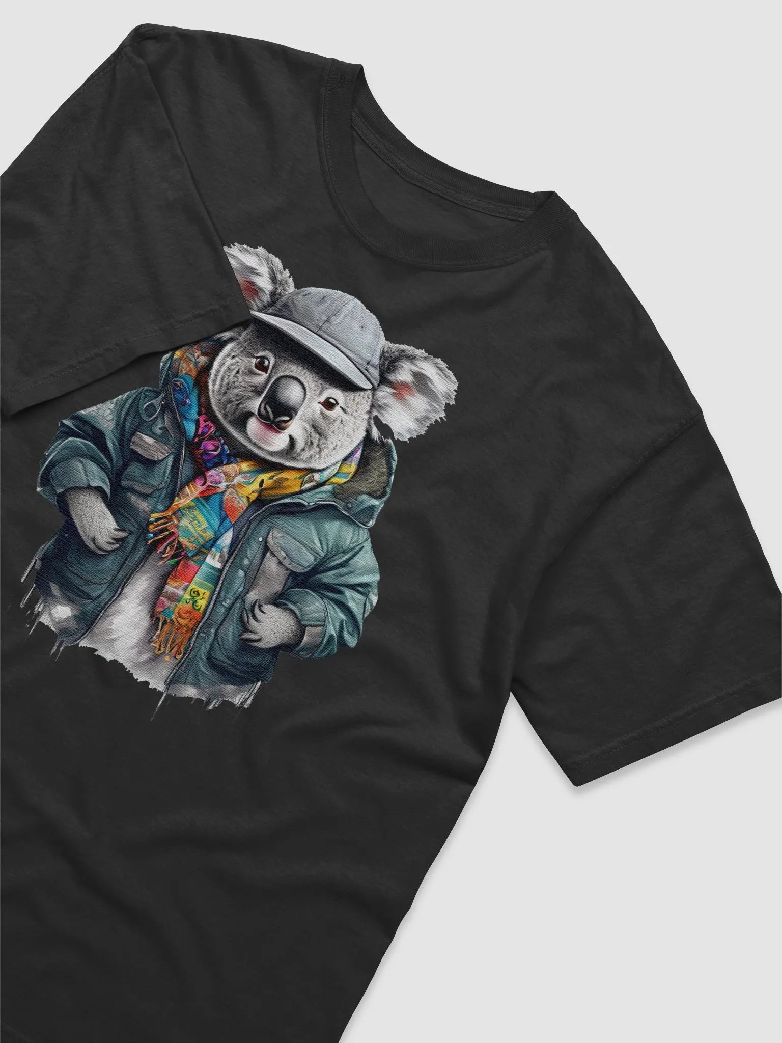 koala wearing a jackets hat and a scarf product image (3)