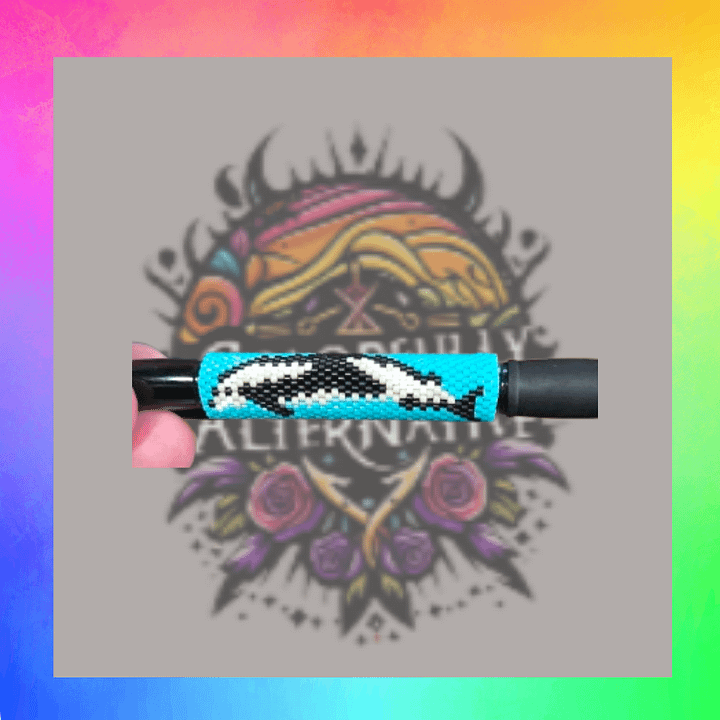 Hourglass dolphin pen product image (1)