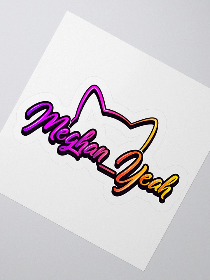 Meghan Yeah Sticker product image (4)