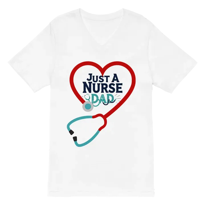 Heartfelt Nurse Dad v-neck Tee product image (2)