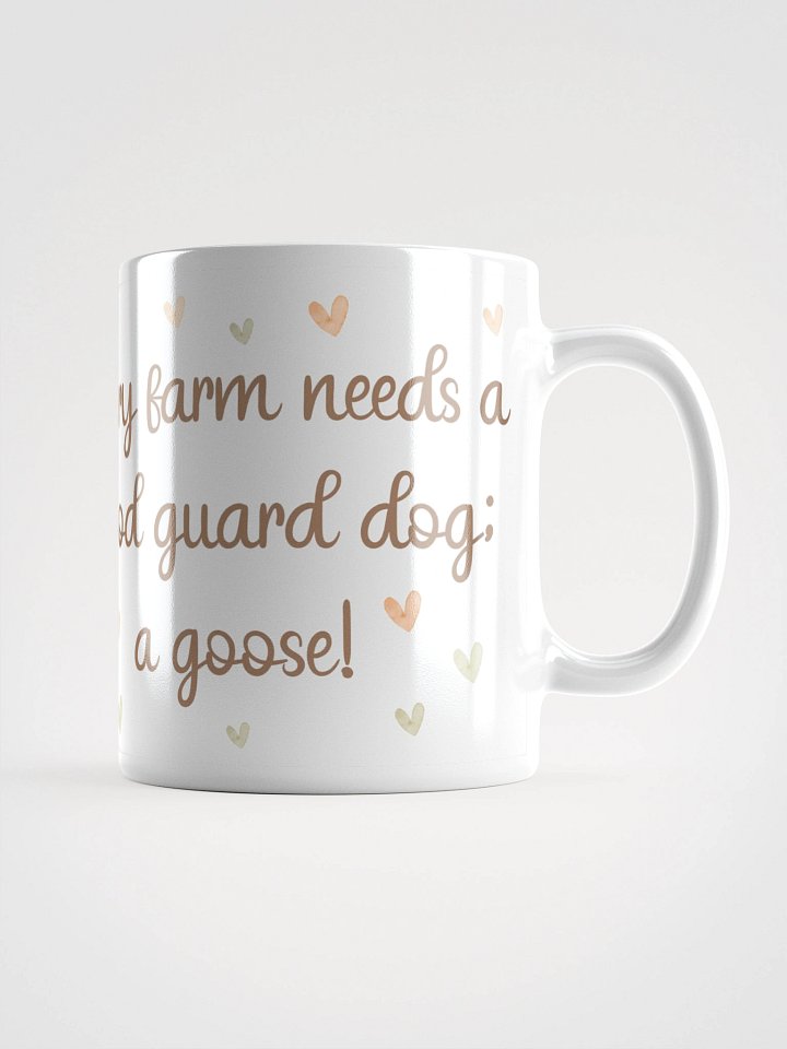 Guardian Geese White Glossy Mug product image (2)