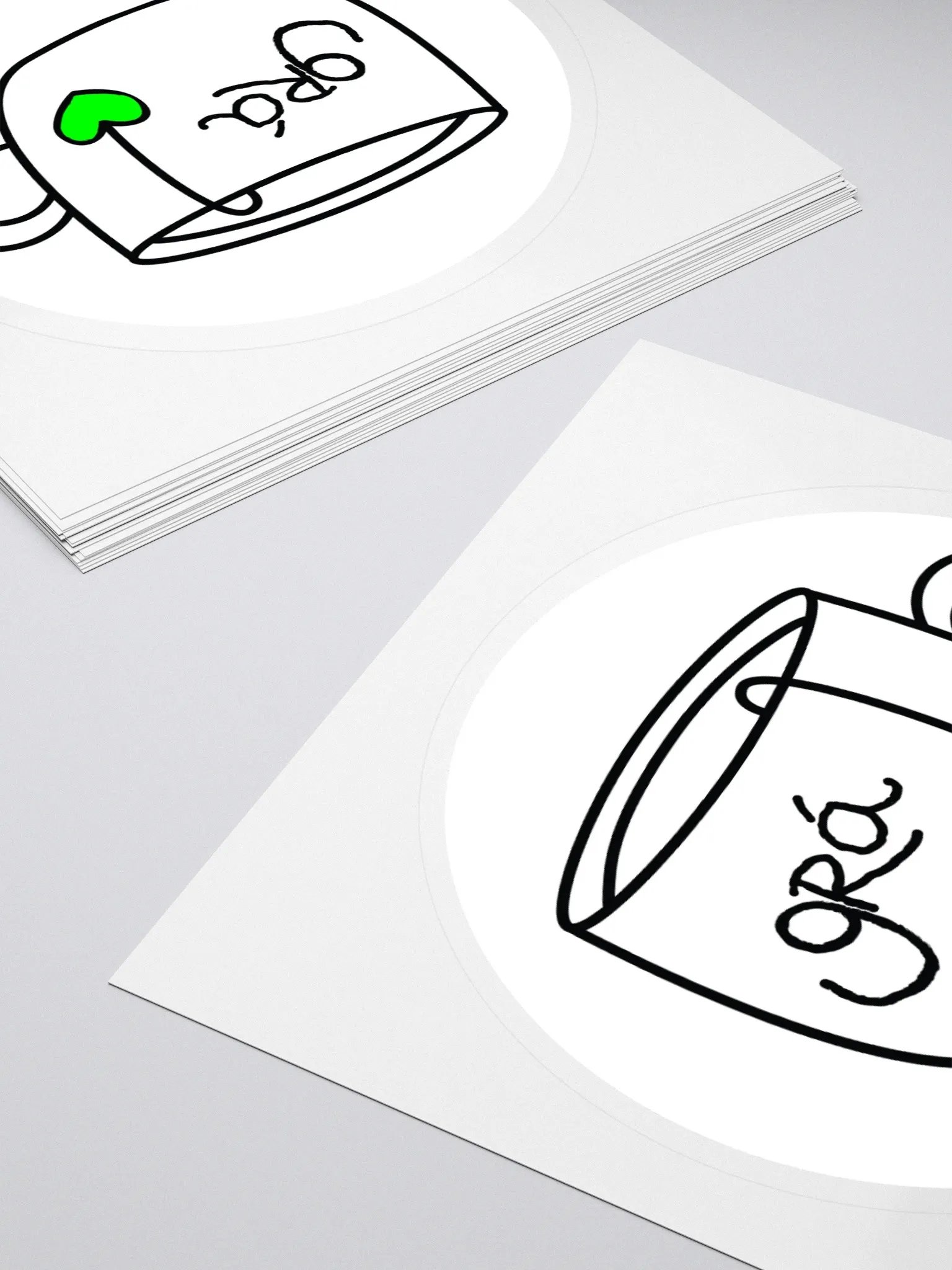 Cupán Grá (A Cup of Love) Sticker product image (4)
