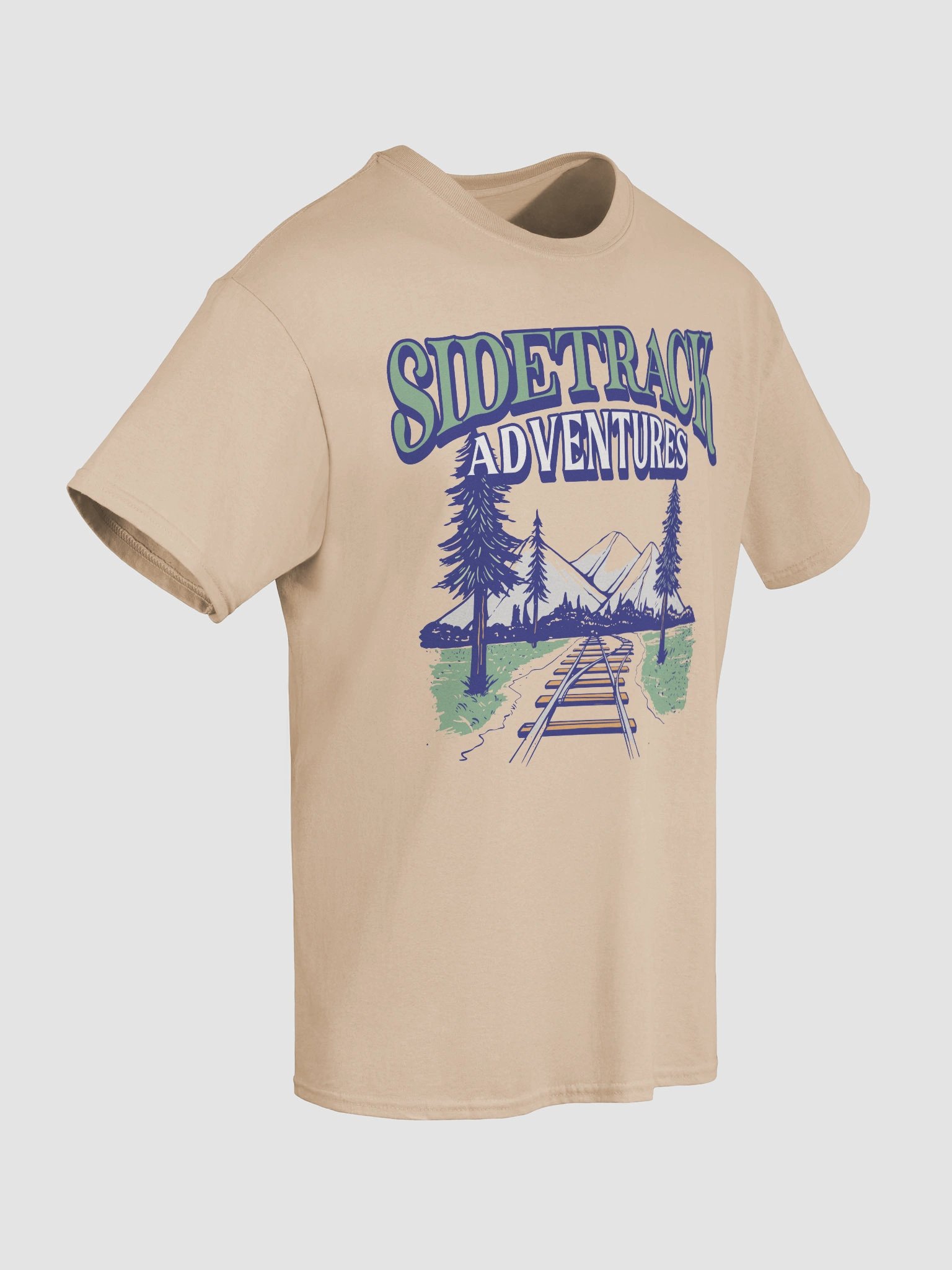 Limited Time Only: Sidetrack Adventures Retro Style Logo Shirt product image (8)
