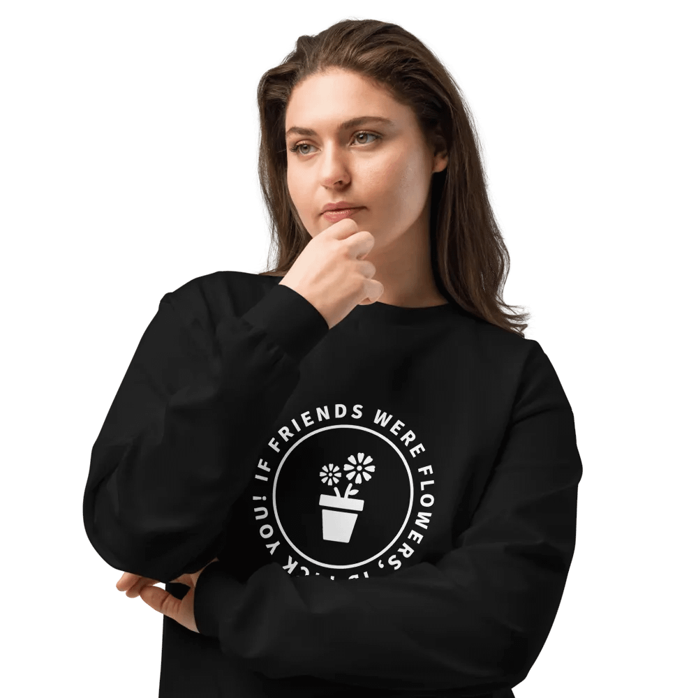 Unisex Premium Heavyweight Long Sleeve If Friends Were Flowers product image (7)