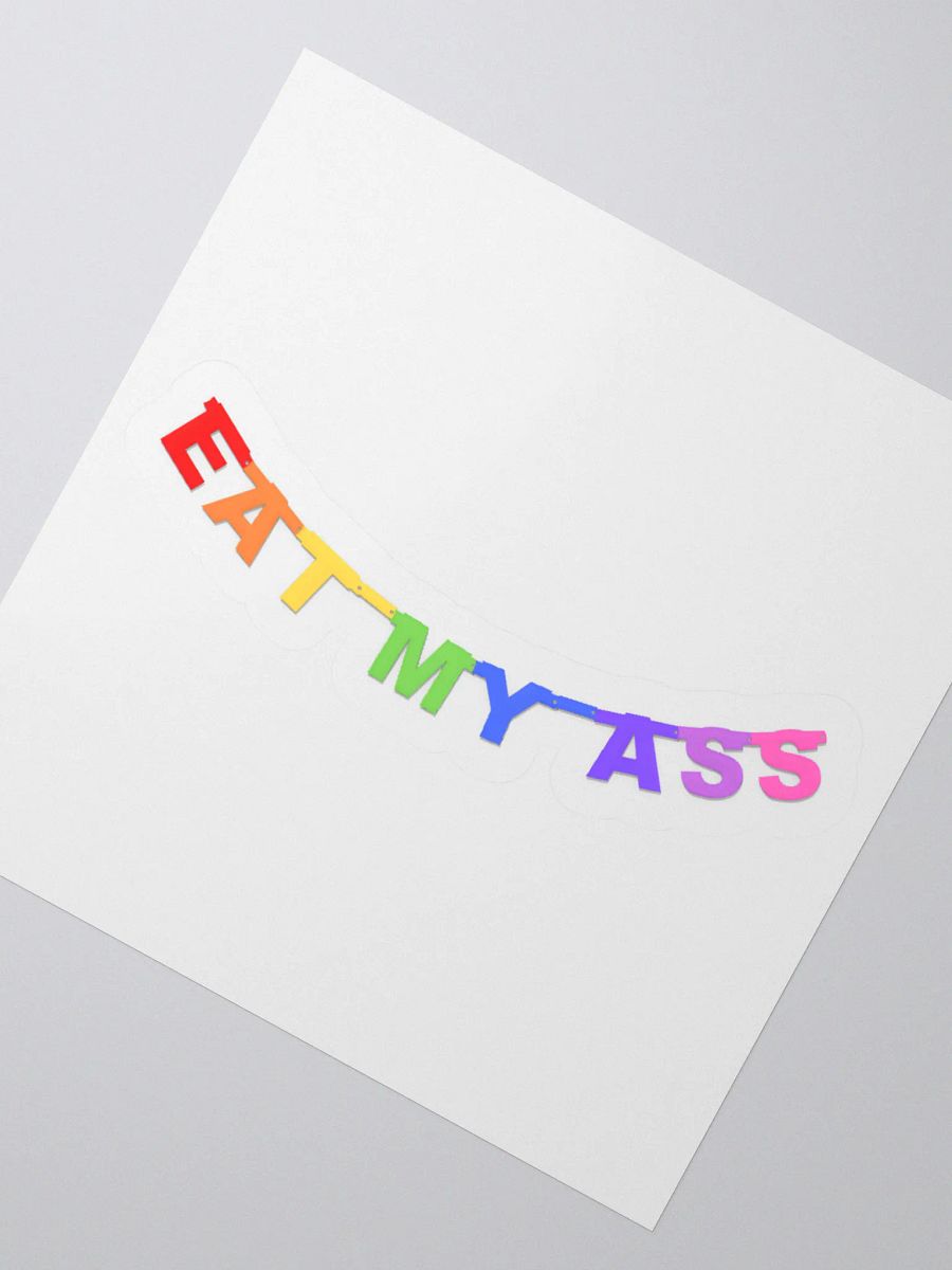 Eat My Ass Sticker product image (2)