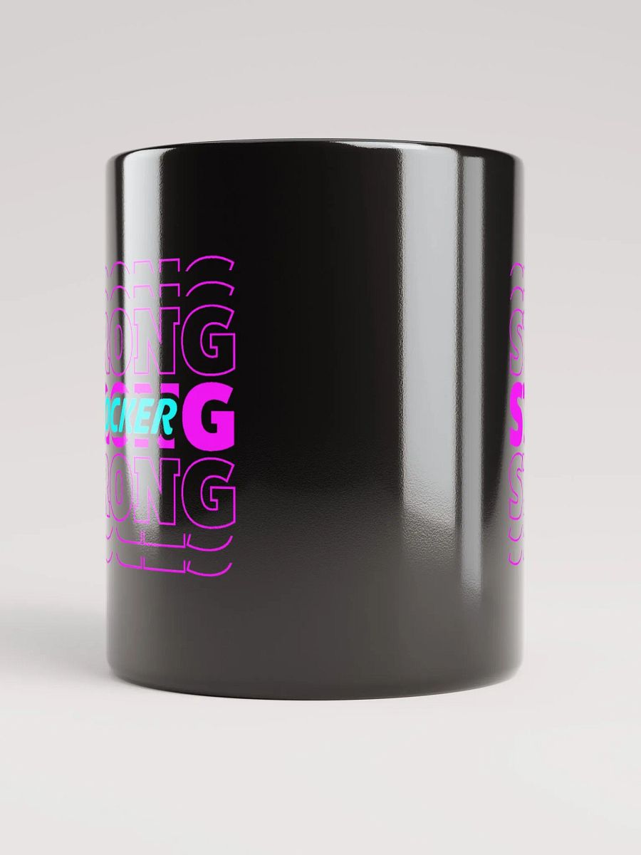 KNOCKER STRONG GLOSSY BLACK MUG product image (2)