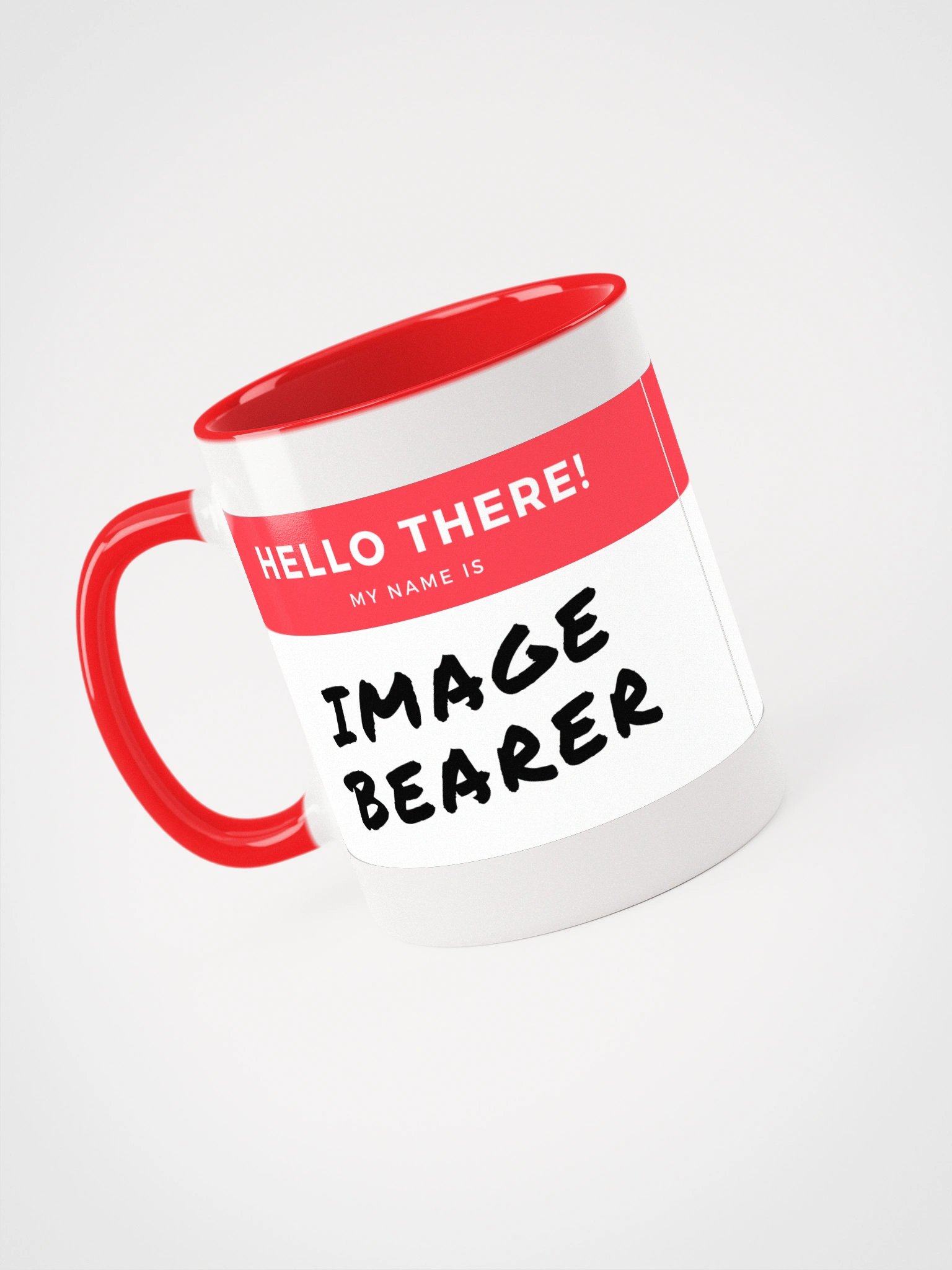 HELLO MY NAME IS IMAGE BEARER Mug product image (5)