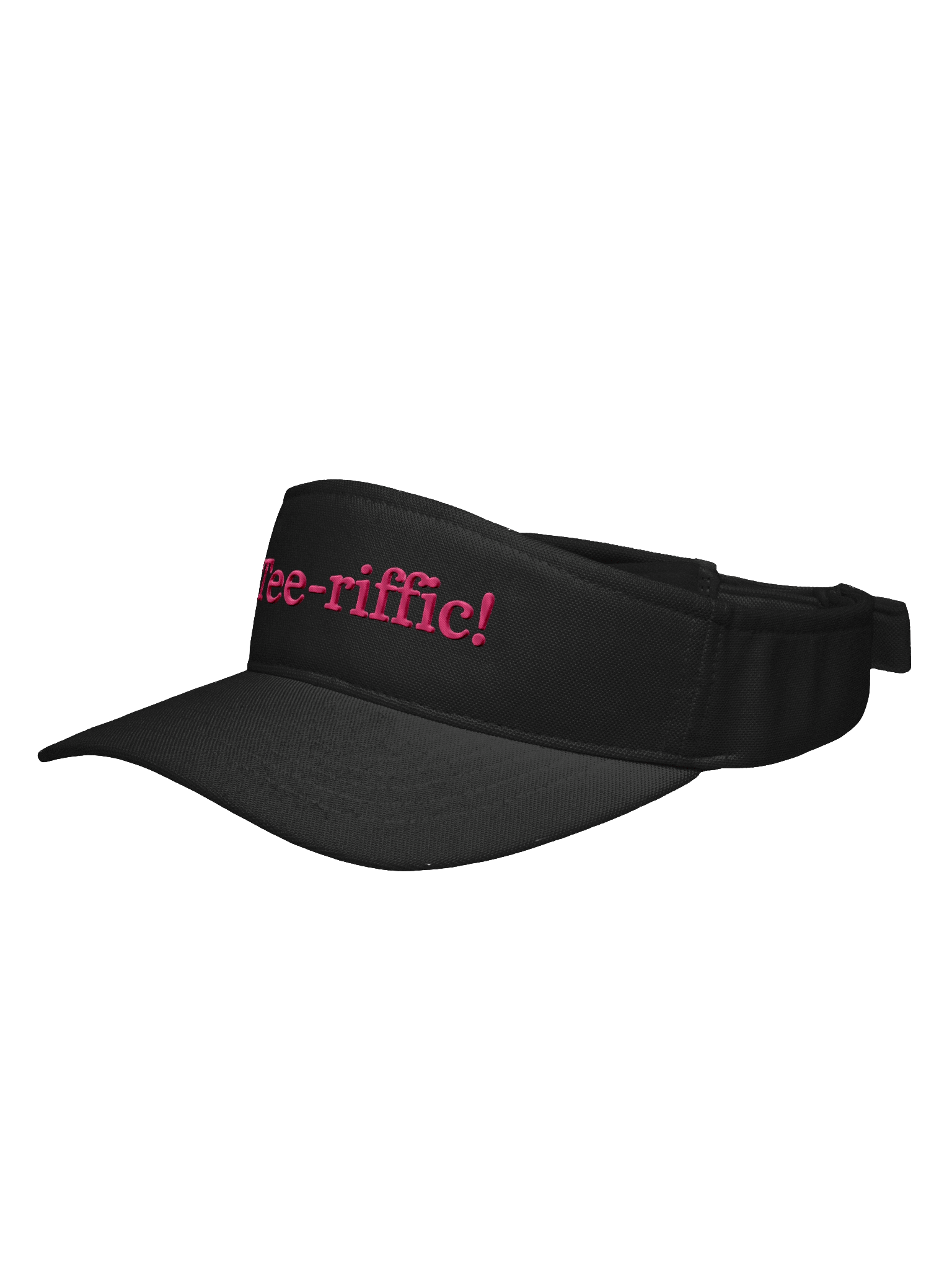 Flexfit Visor, The Pun-tastic Golf Visor, Tee-riffic! product image (6)