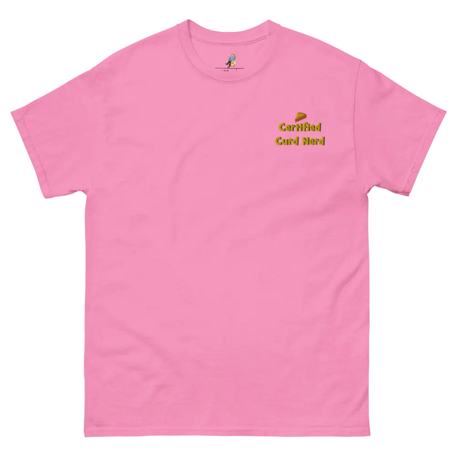 Certified Curd Nerd T-Shirt Embroided Logo product image (149)