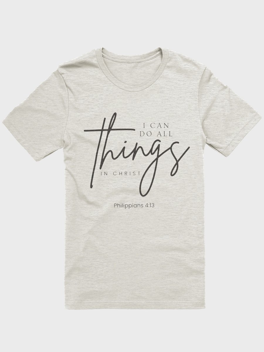 I can do all things T-Shirt product image (4)