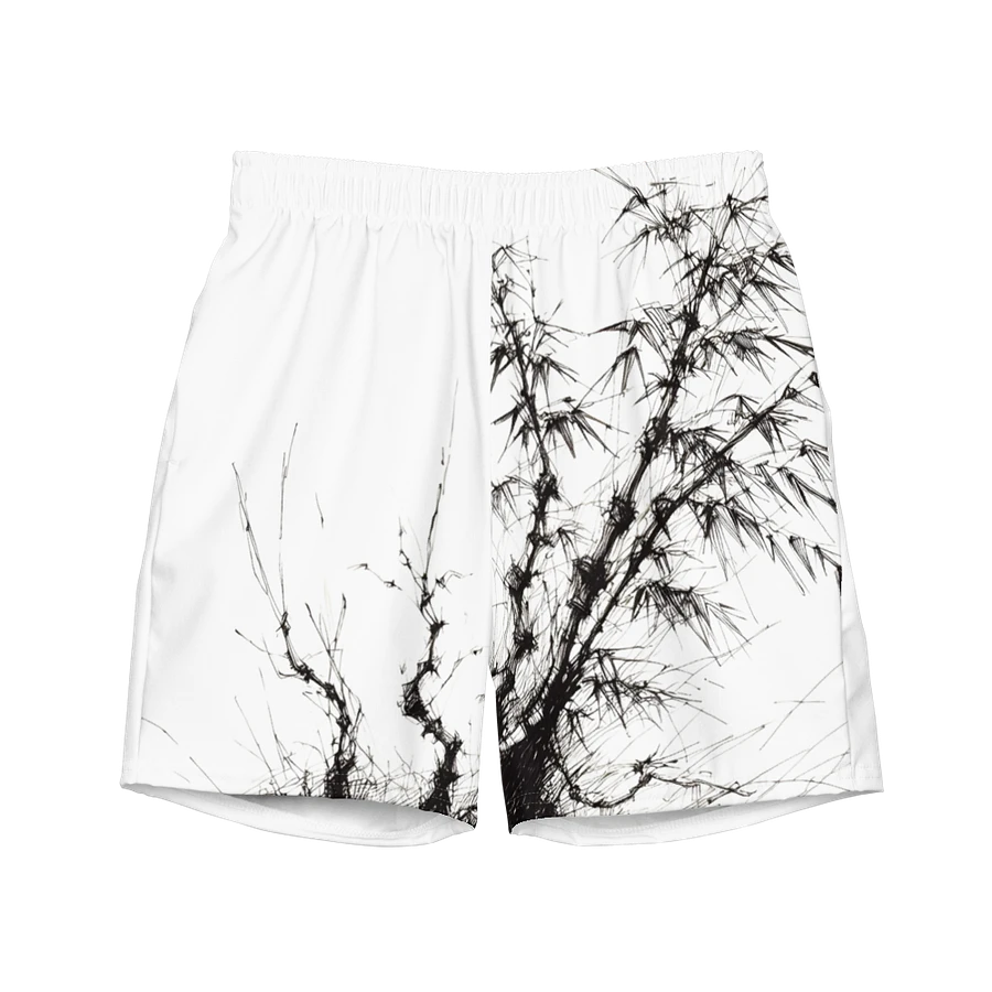 Bamboo Print Swim Trunks product image (1)