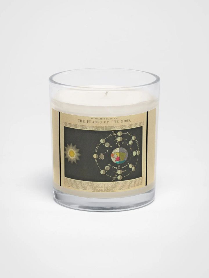 Vintage Phases of the Moon Soy Wax Candle product image (1)