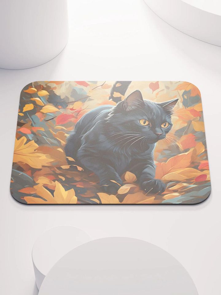 Autumn Catventures Mouse Pad product image (2)
