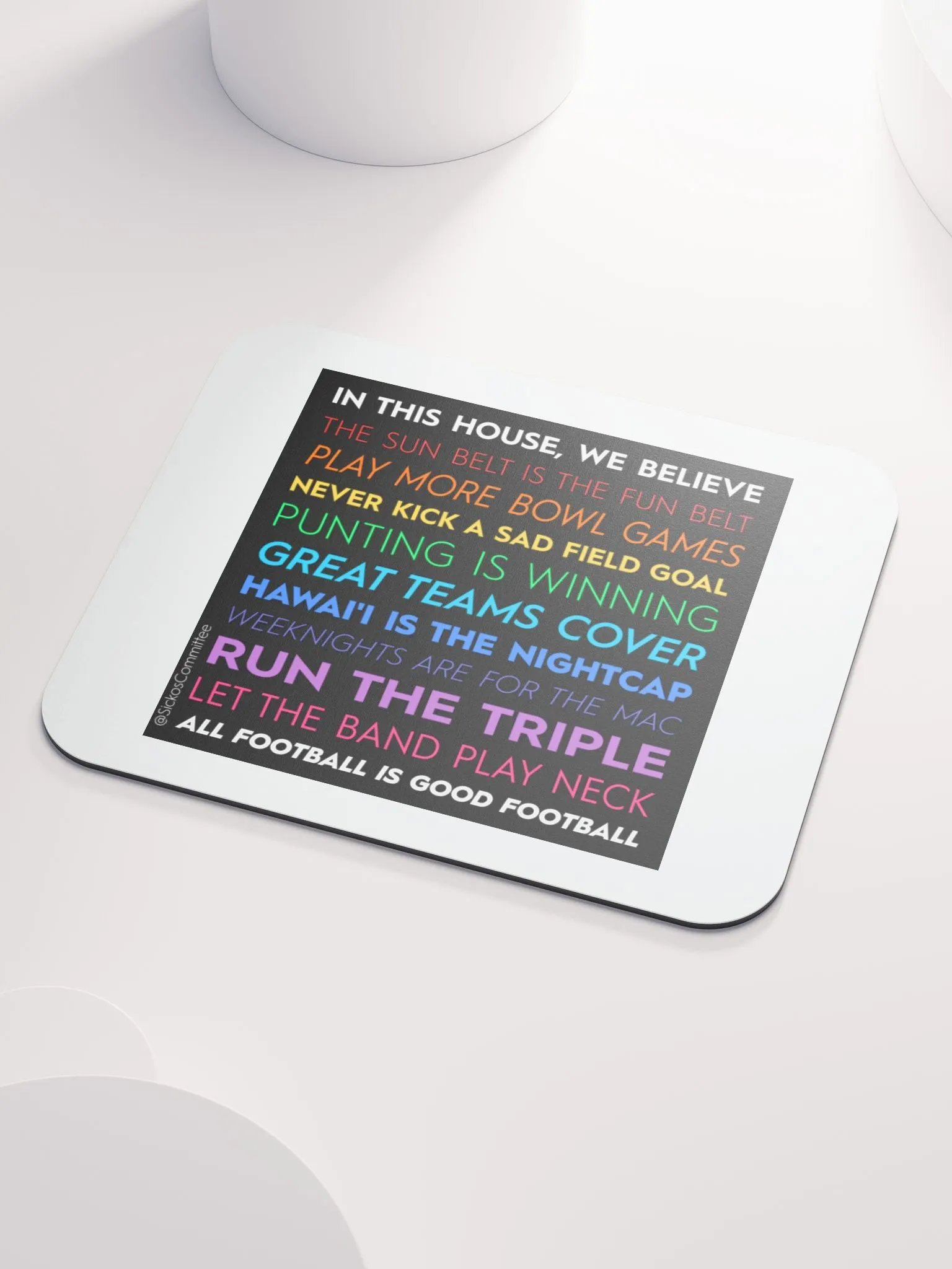 In This House Mouse Pad product image (3)