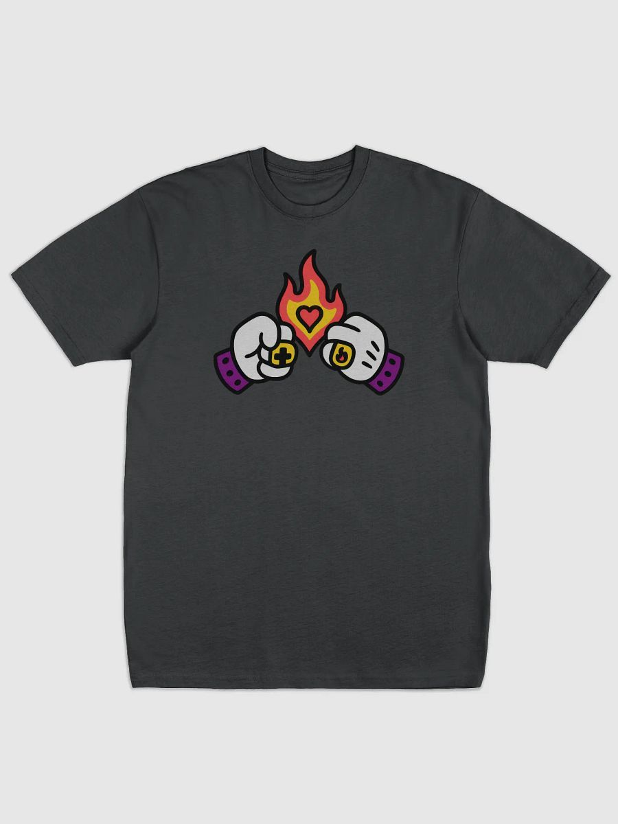 Flame Heart Streetwear T-shirt product image (3)