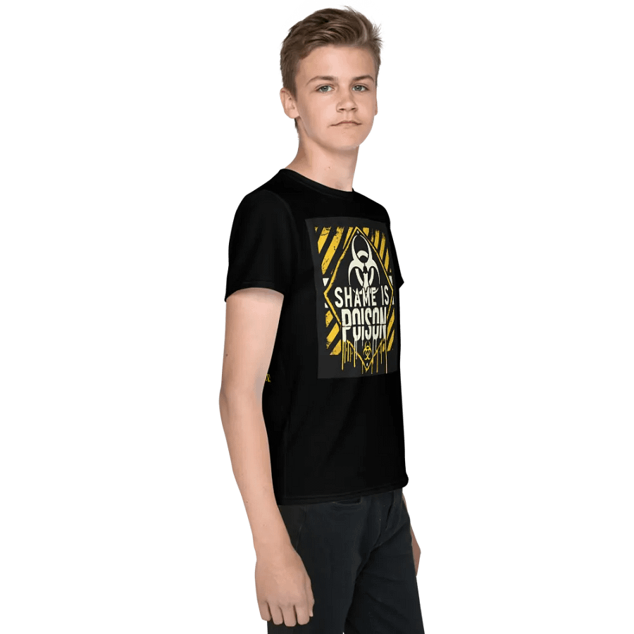 Cautionary Youth Biohazard T-Shirt product image (4)
