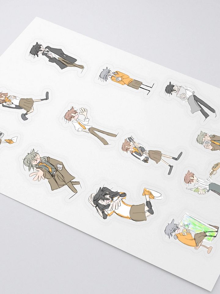 Waku waku high school student Lots of Stickers product image (2)