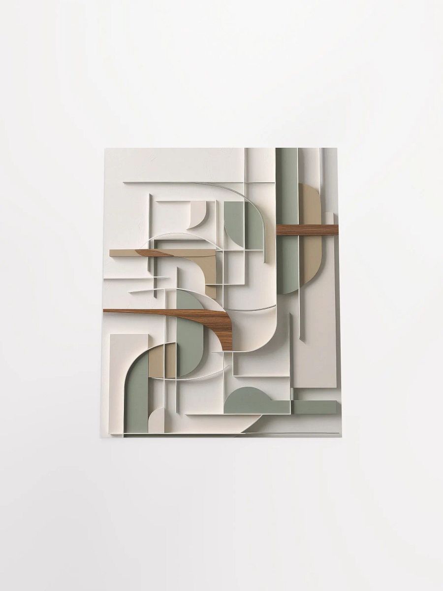 Modern Minimalist Art v1 - Poster - Small and Standard Sizes - 8x10-11x14-12x16-16x20 Inches product image (14)