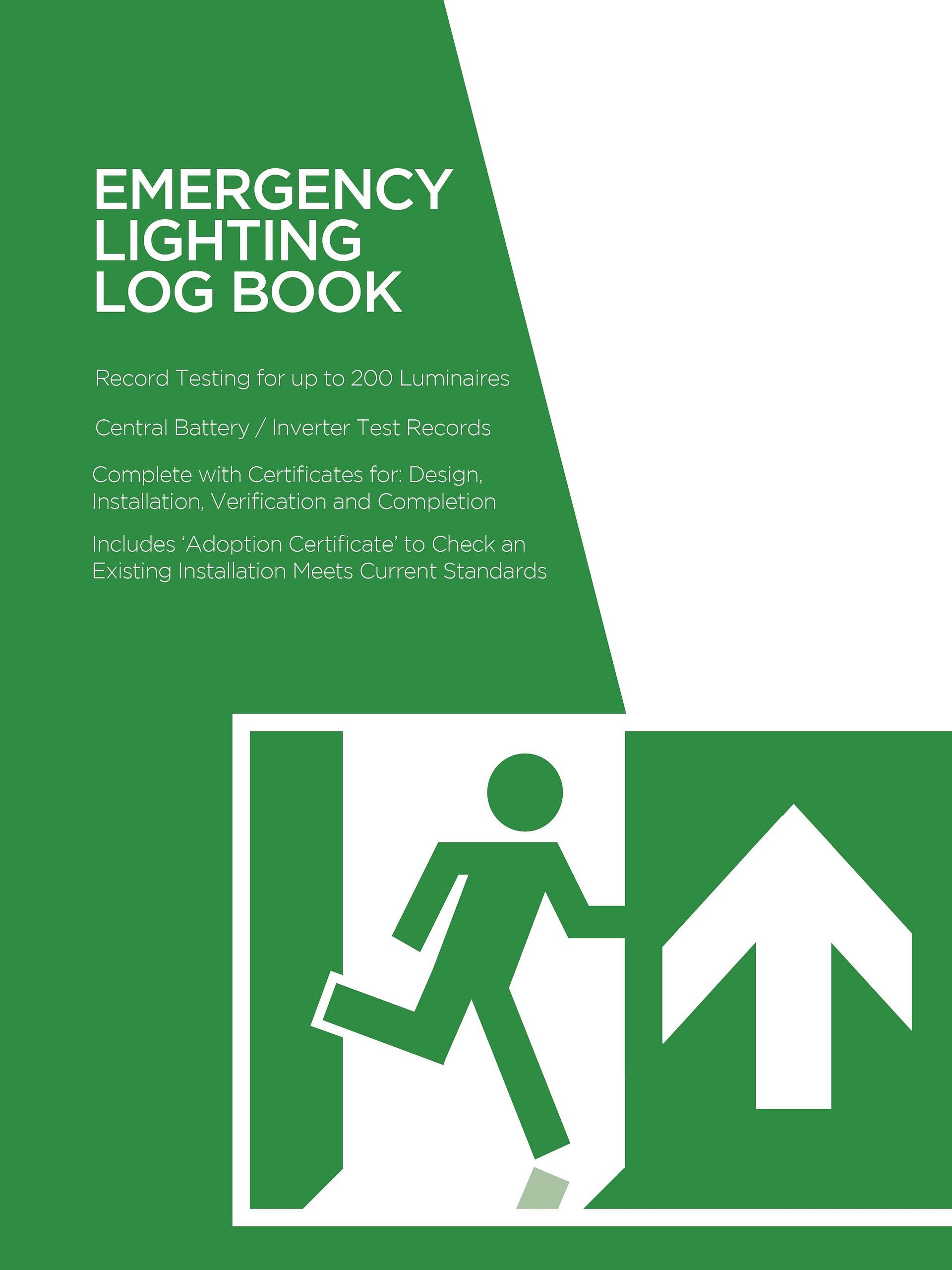 Emergency Lighting Log Book product image (1)