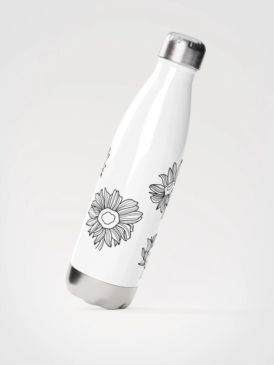 Flower Doodle Water Bottle product image (3)