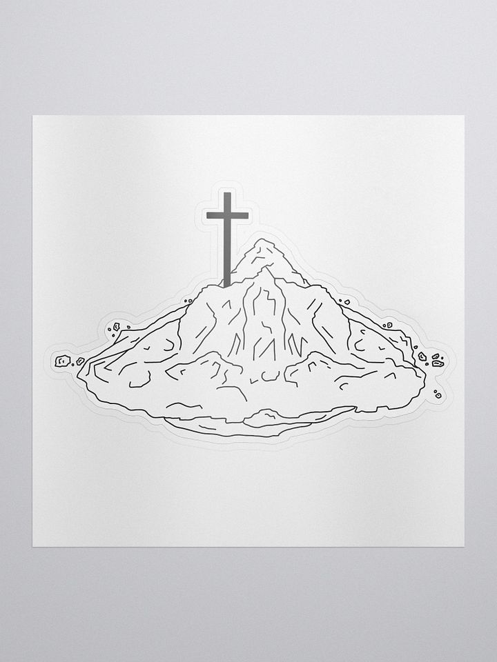 Cross Mountain Sticker product image (1)