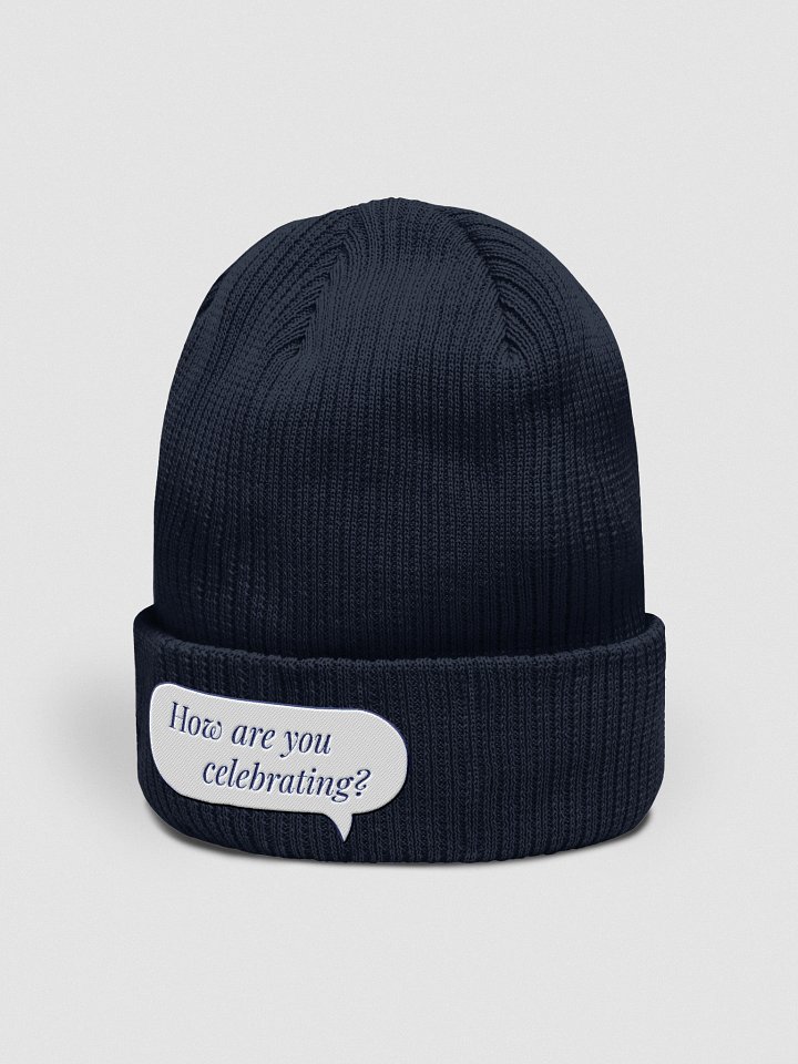How Are You Celebrating Beanie product image (5)