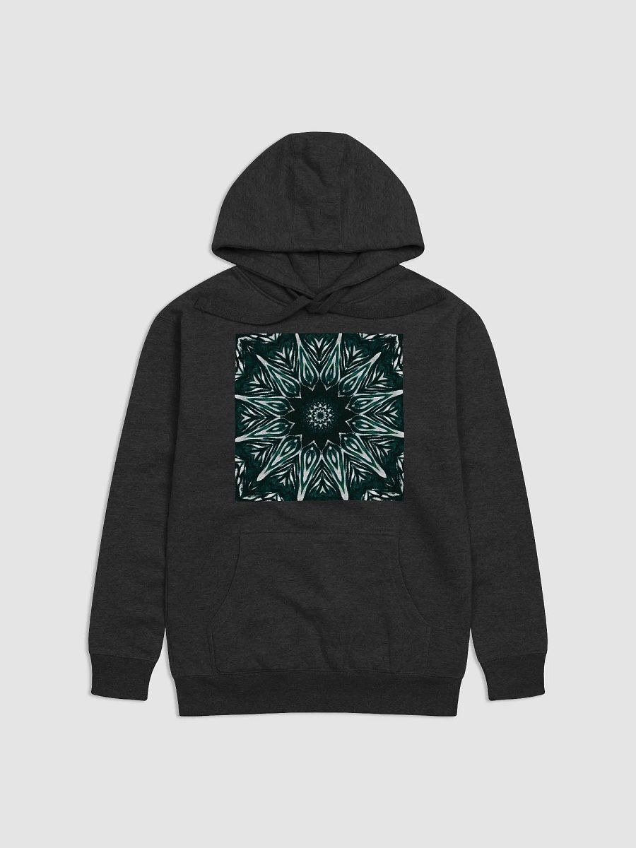 Abstract Dark Mandala Pattern Unisex Pull Over Hoodie product image (2)