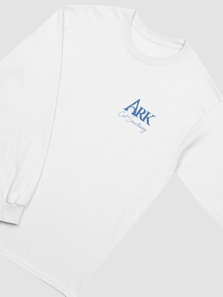 Ark Long Sleeve White T-Shirt - Front and Back Logos product image (3)
