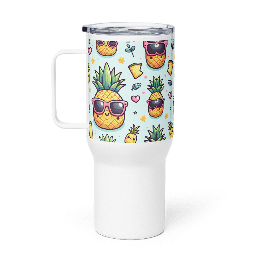 Tropical Pineapple Paradise Travel Mug product image (1)