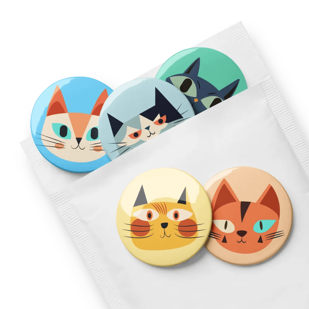 Pin Buttons Collection 5 (5 pcs) product image (4)