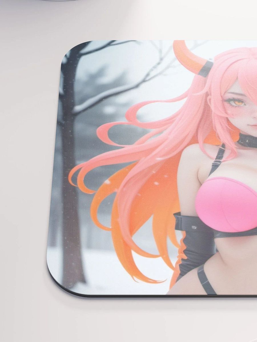 Mystical Horned Maiden Mouse Pad product image (7)