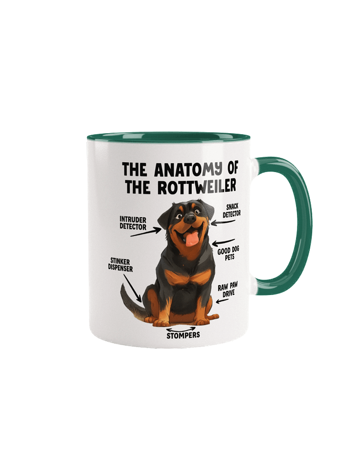 Rottweiler Anatomy Ceramic Mug product image (5)