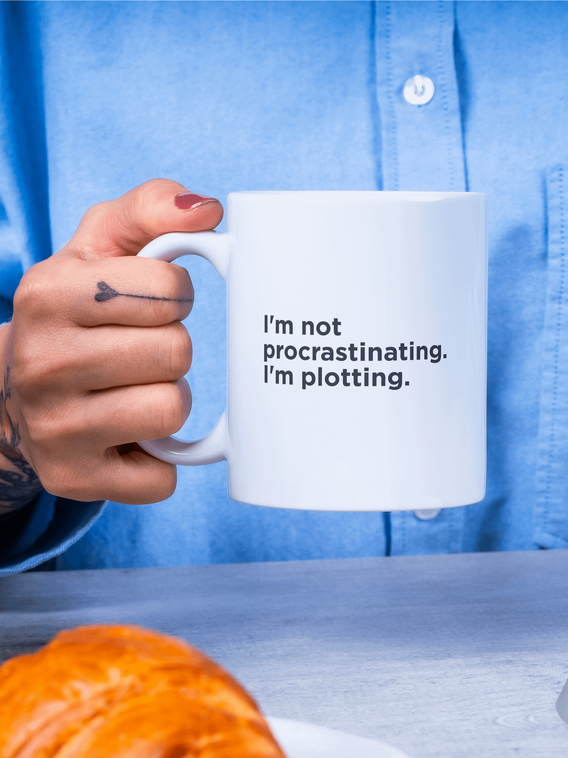 Funny Procrastinating Writer Mug product image (1)