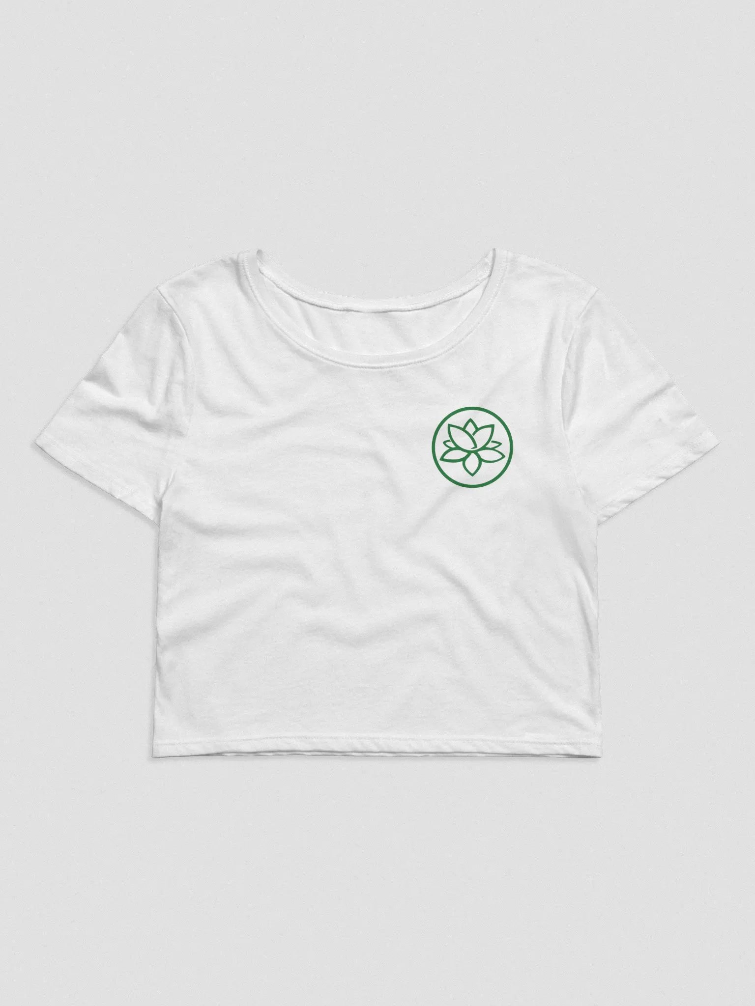 Lofi Lotus Crop Top product image (3)