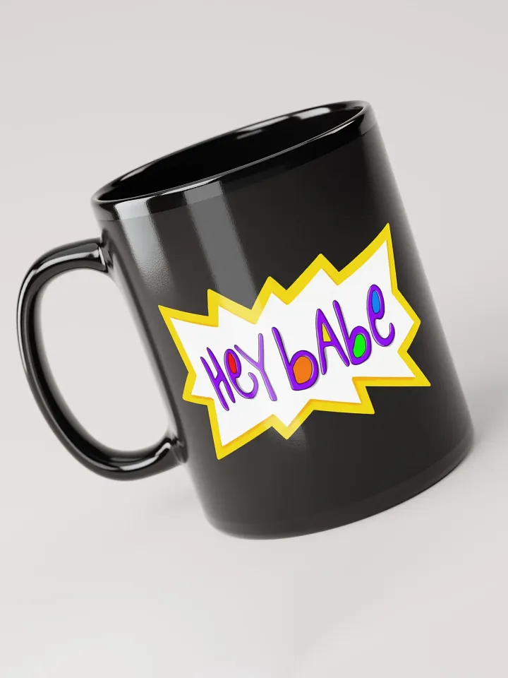 Hey Babe - Black Mug product image (1)
