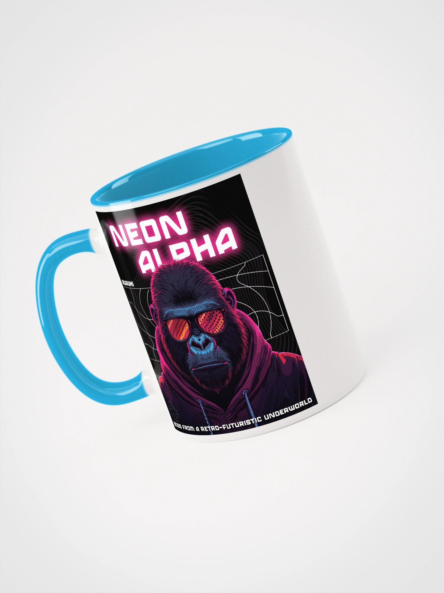 Neon Alpha Gorilla Mug product image (38)
