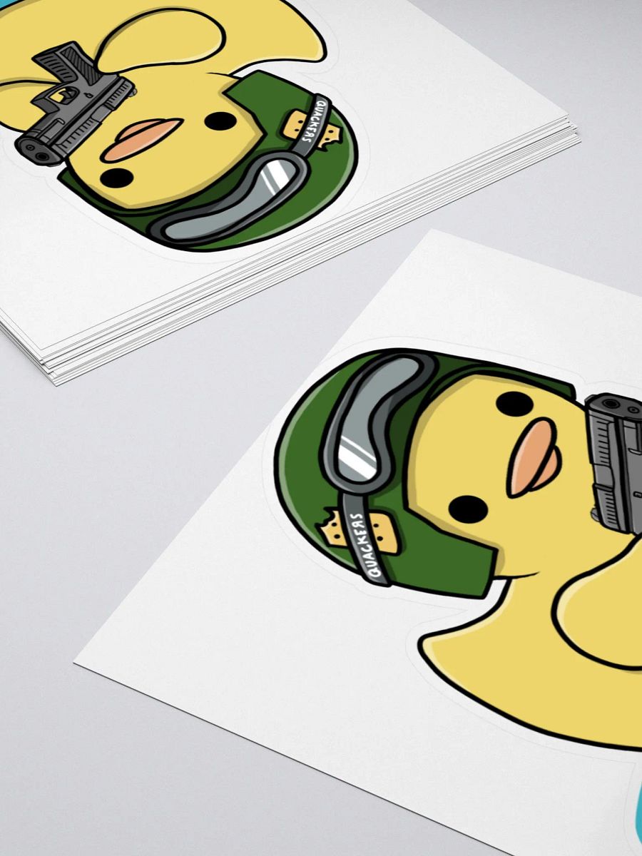 SGT Quackers Sticker product image (4)
