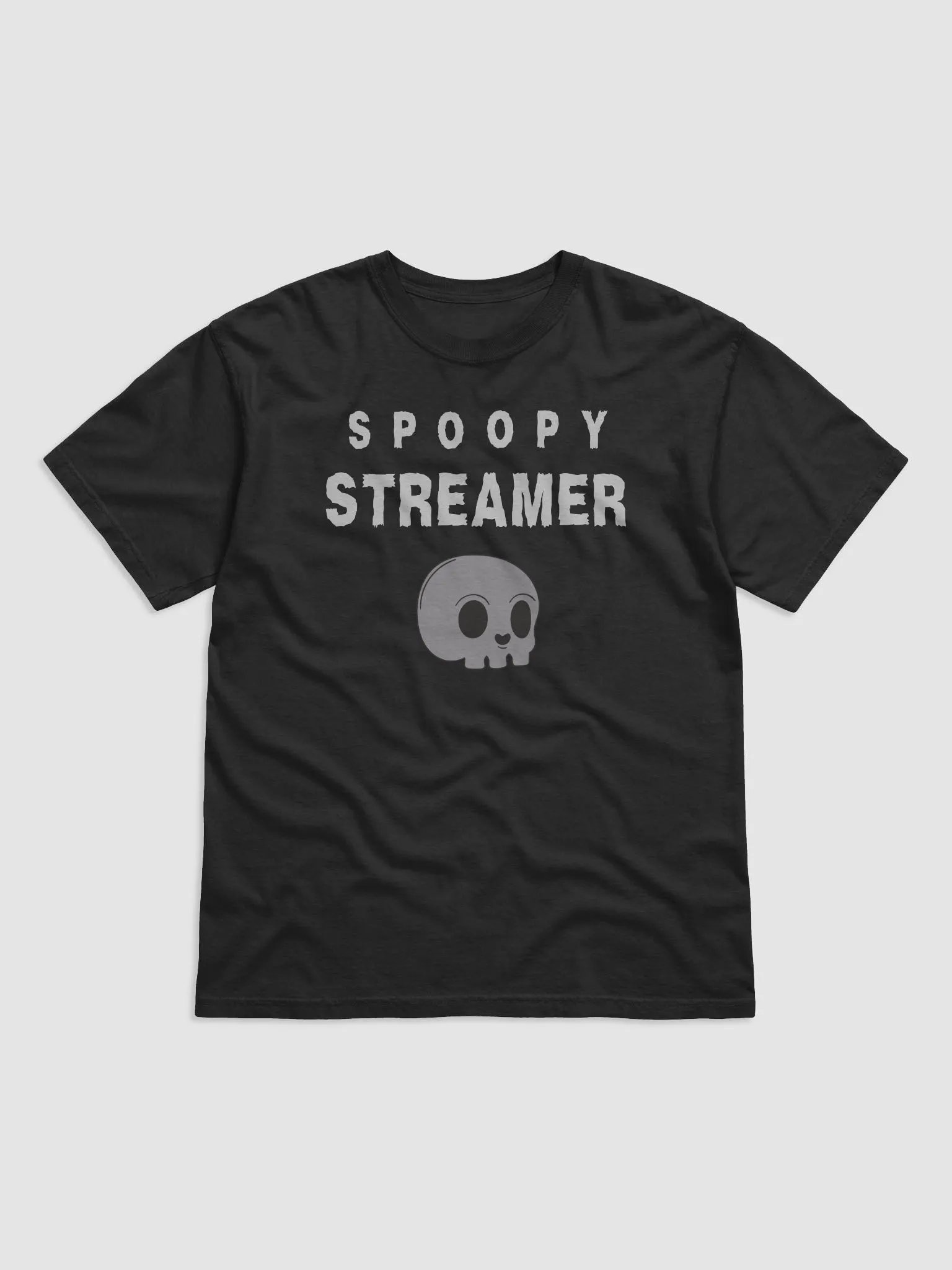Spoopy Streamer Skull T-Shirt product image (6)