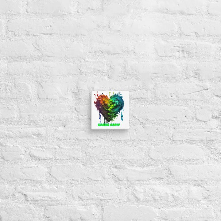 Green Army Mental Health Canvas product image (7)