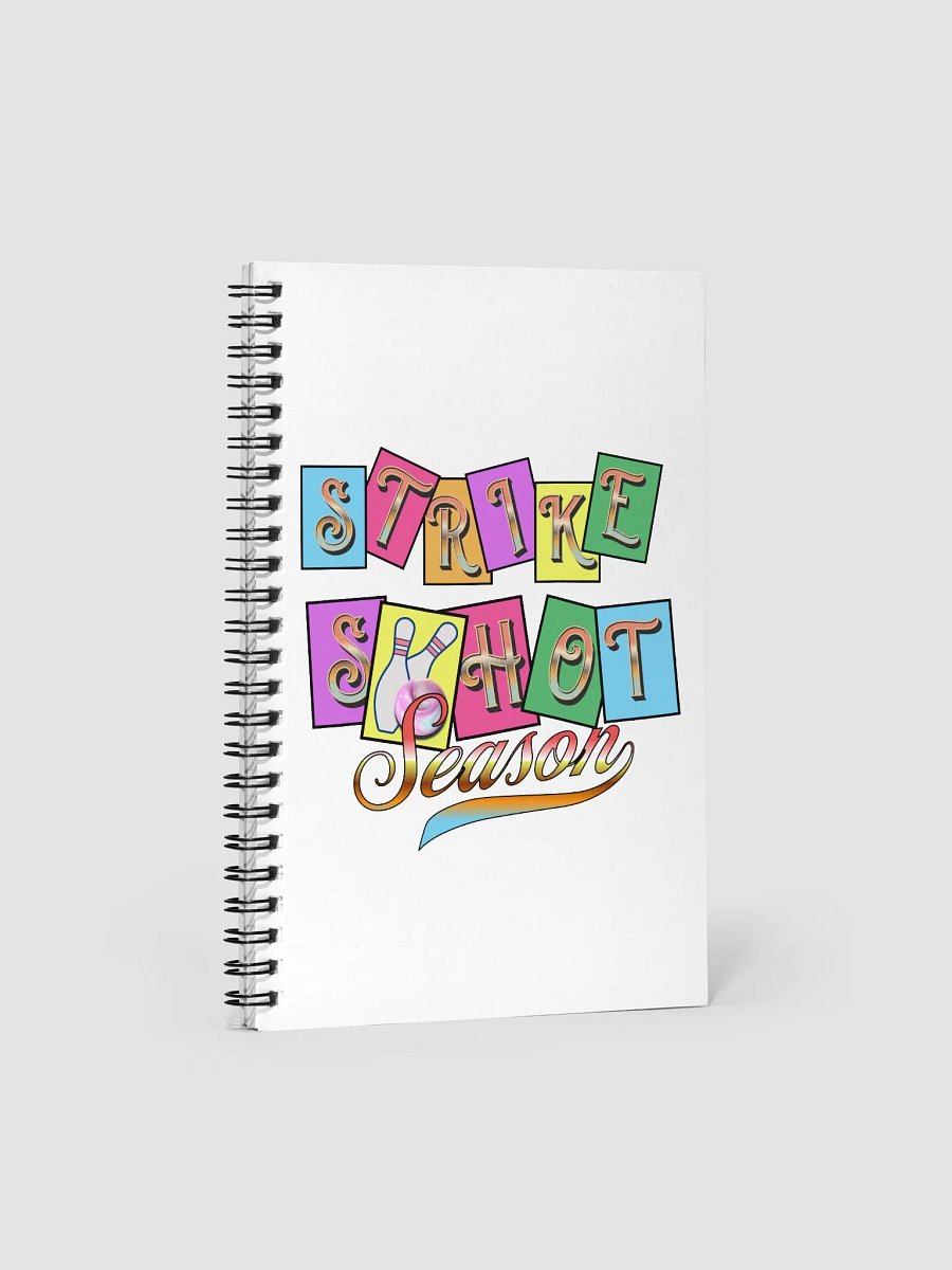 Strike Shot Season Bowling Notebook product image (1)