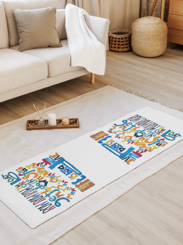 Row Row Row Your Boat Yoga Mat 1 product image (1)